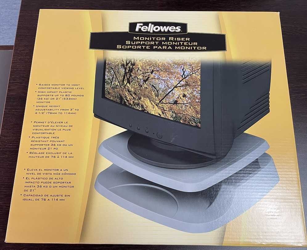 Suporte para Monitor da Fellowes - novo a estrear