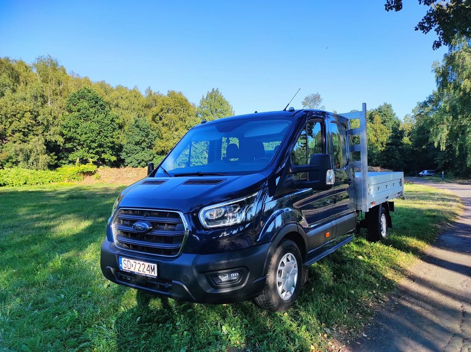 Ford Transit  Ford Transit Doka 7-miejsc 2022 2.0 130 KM M6 Trend  PL ASO 1 wł.