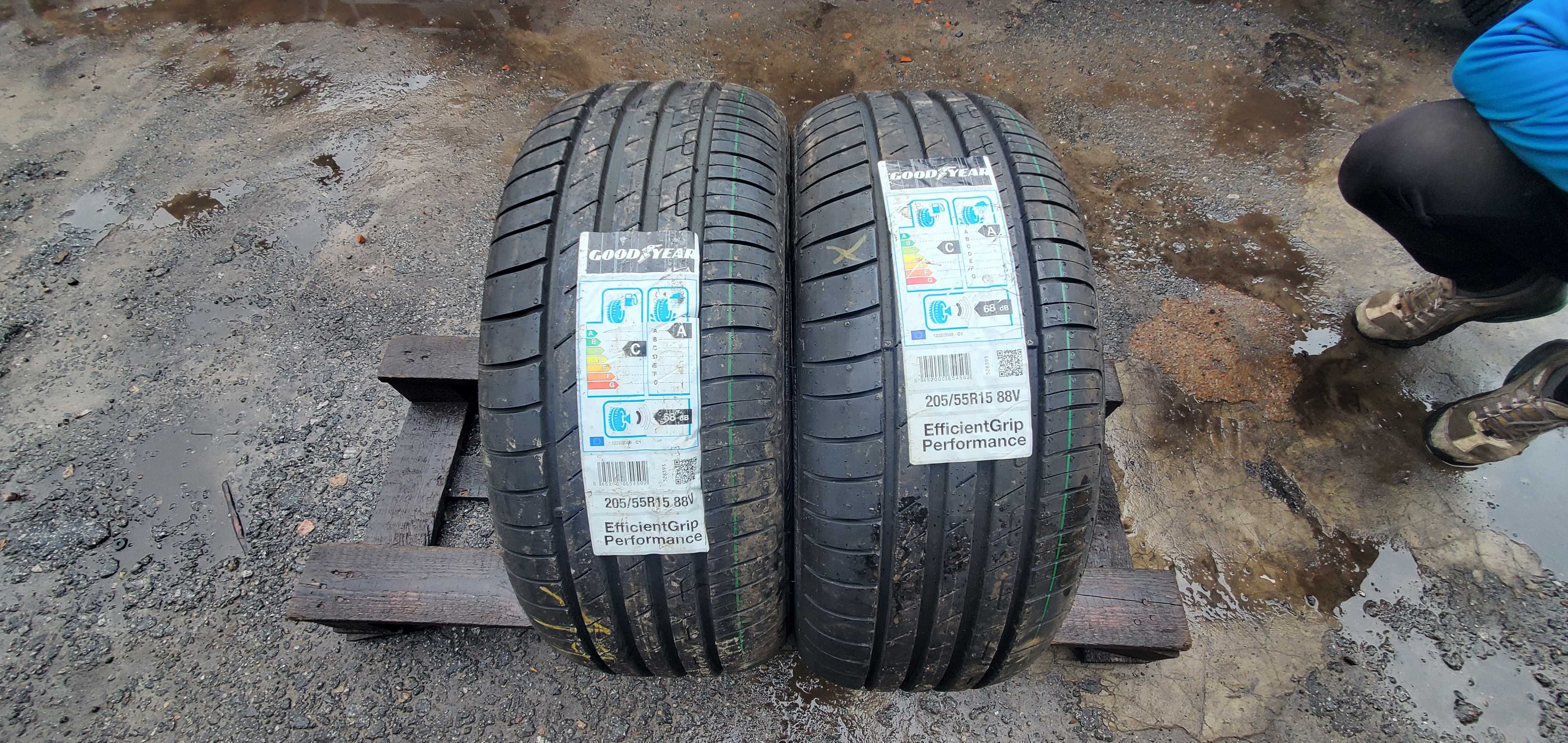 Нові літні шини 205 55 R15 GoodYear EfficientGrip 2019рік France
