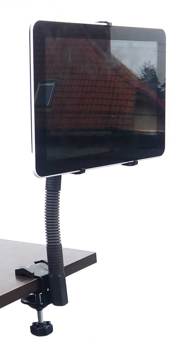 Uchwyt na tablet 7″ 10,1″ z giętkim ramieniem 50cm Udźwig 1.5kg