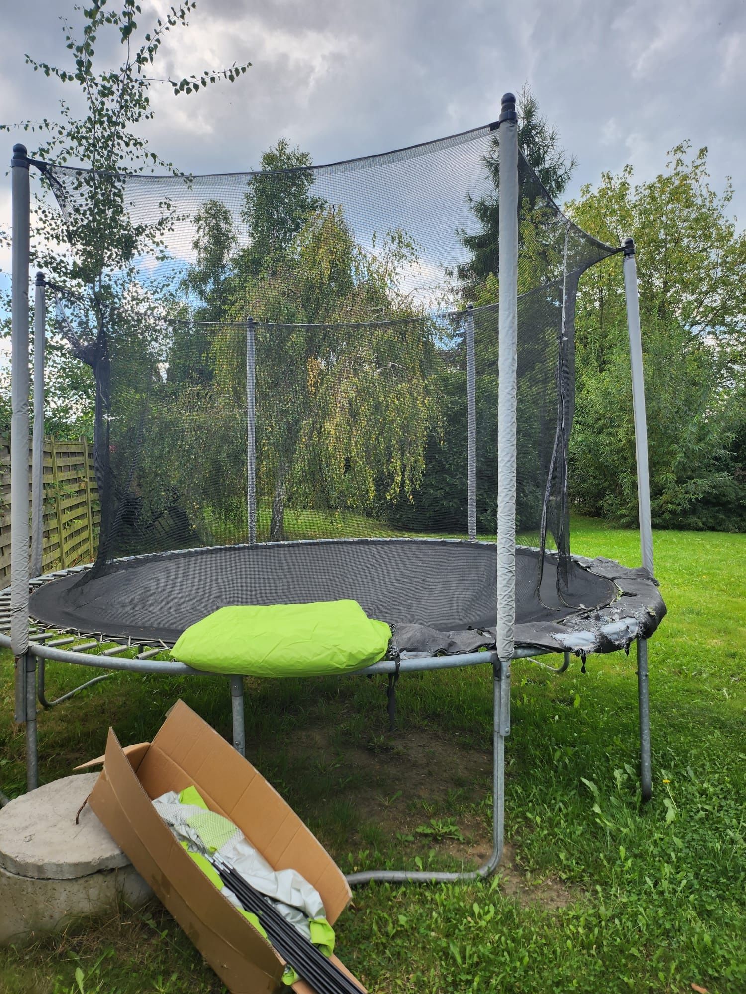 Trampolina + namiot