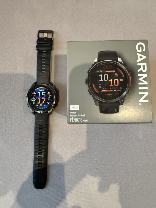 Garmin Fenix 8 47mm Amoled Gwarancja/ Zamienie