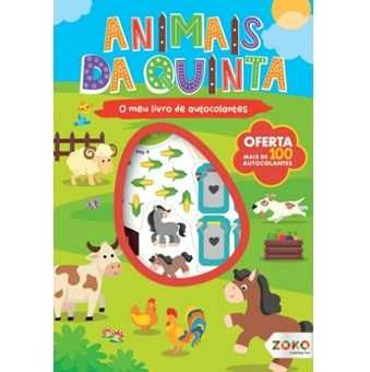 O Meu Livro de Autocolantes - Animais da Quinta