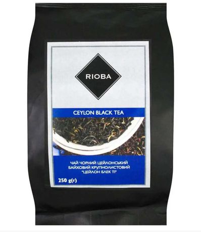 Чай Rioba Ceylon чорний байховий крупнолистовий
