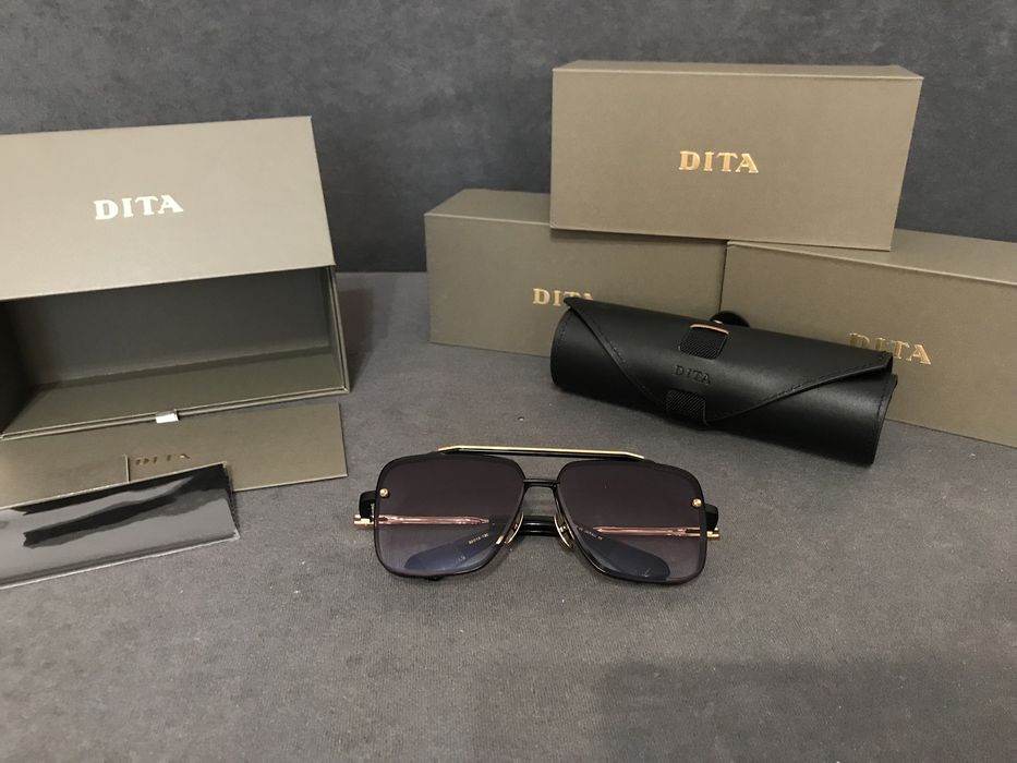 Okulary przeciwsłoneczne DITA MACH SIX + pudełko WWa top jakość gucci