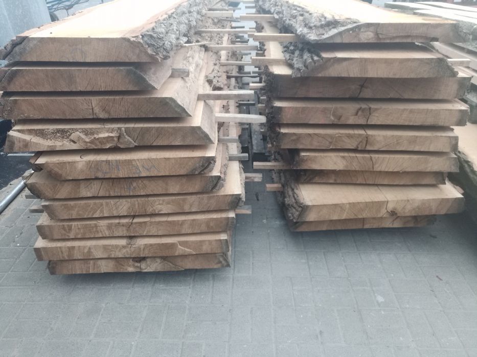 Deski, blaty, monolit dąb, jesień, wiąz