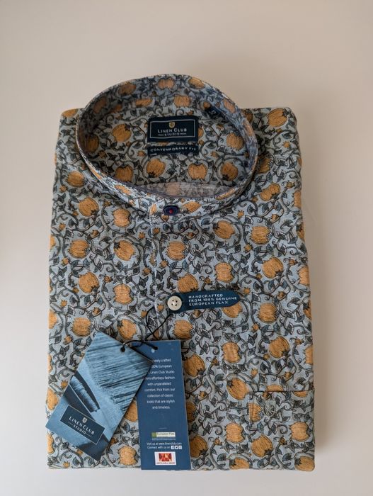 Лляна сорочка чоловіча