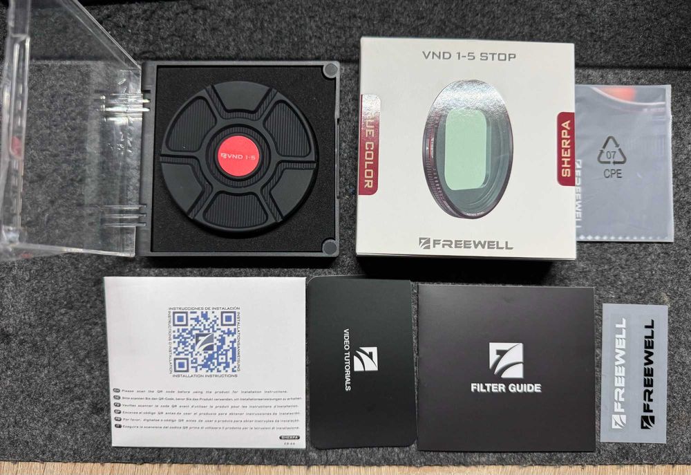 Магнітний змінний ND фільтр Freewell Sherpa 1-5 стопів для iPhone