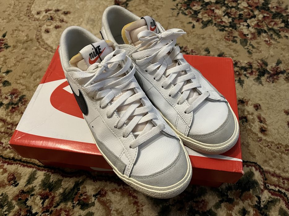 Кросівки чоловічі Nike Blazer Low 77 MenS Shoes White