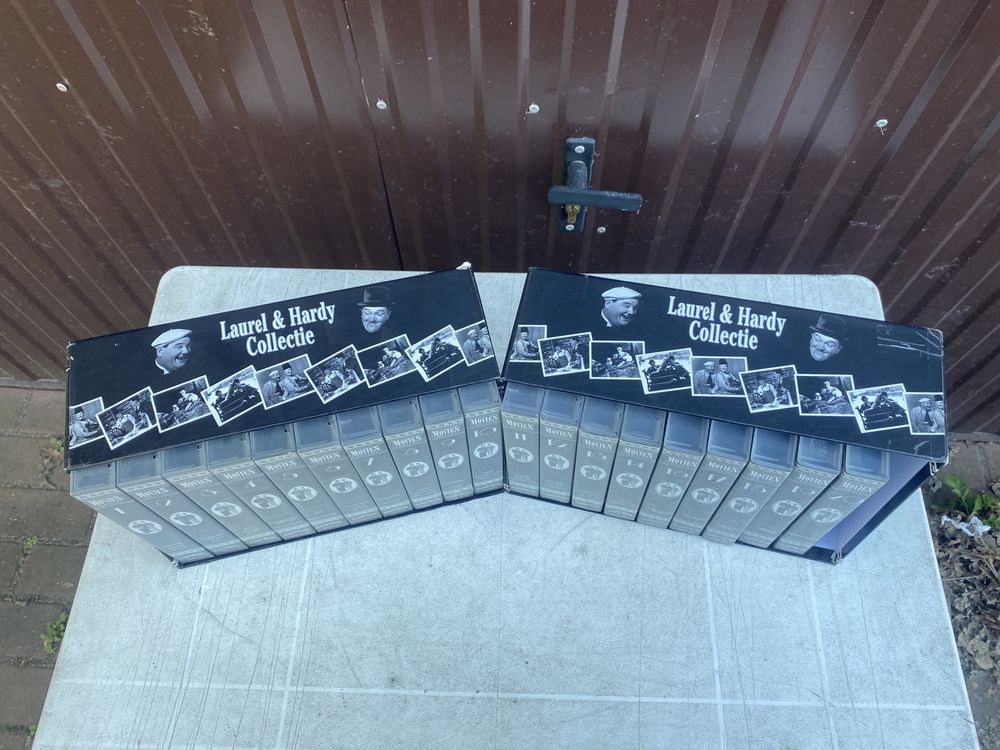 VHS Kolekcja 19 Kaset Flip i Flap (Laurel and Hardy)