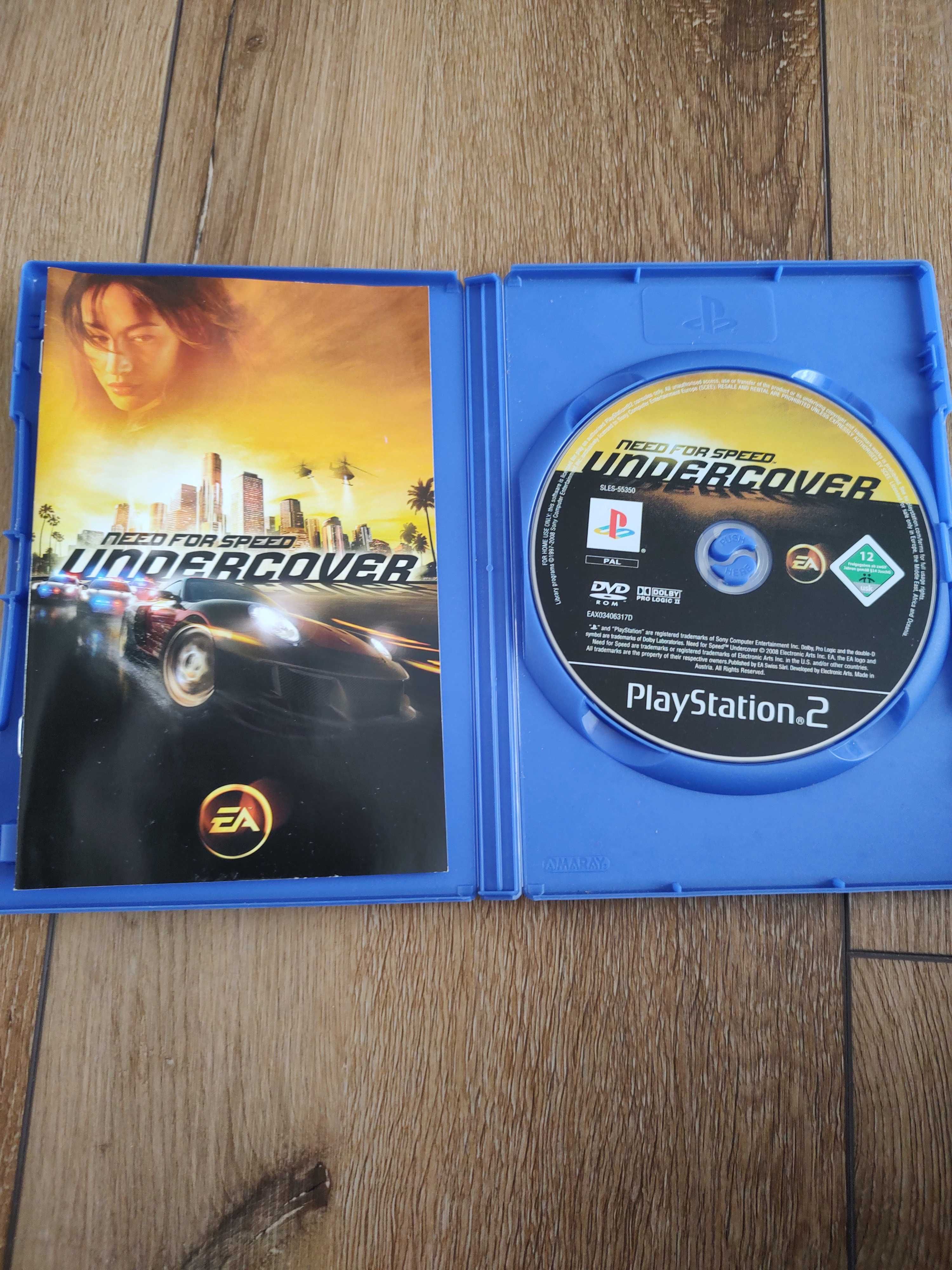 Gra Need For Speed Undercover Playstation 2 PS2 Sprawna Stan B Dobry