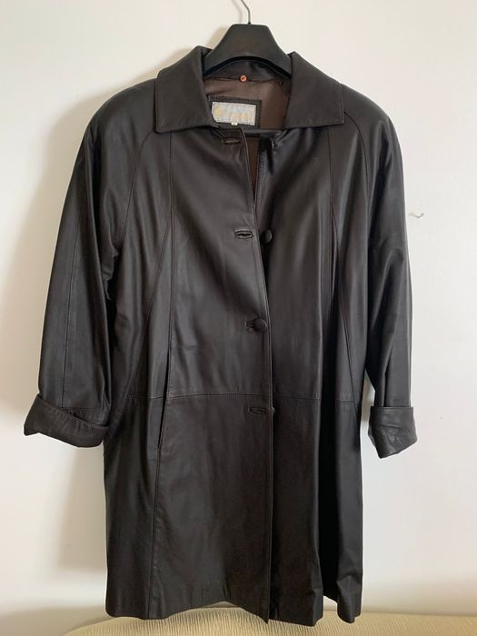 Casaco de pele genuína