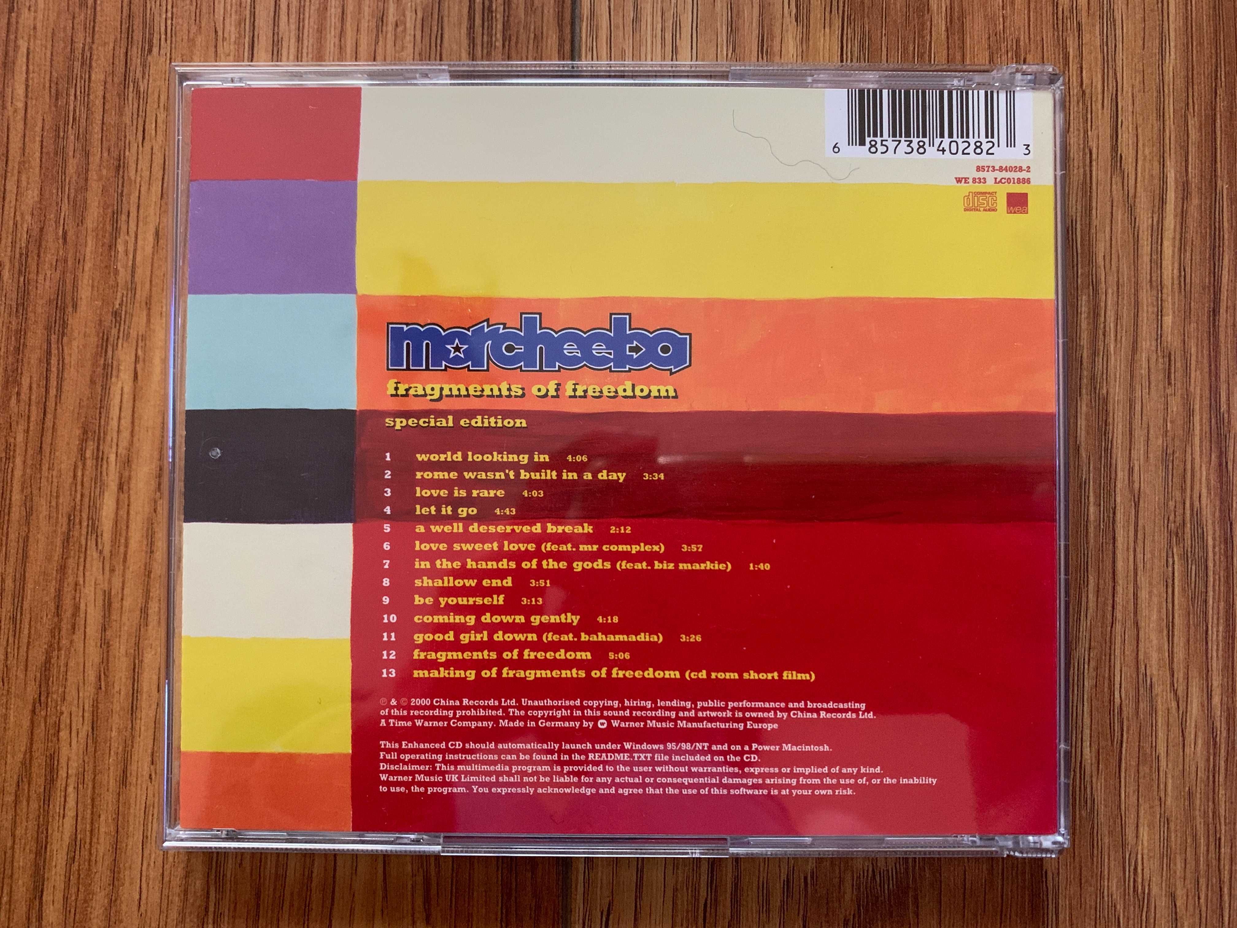 Morcheeba - Fragments of Freedom - cd