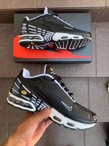 Мужские кожаные кроссовки Nike Air Max TN Plus III найк аір макс тн 3