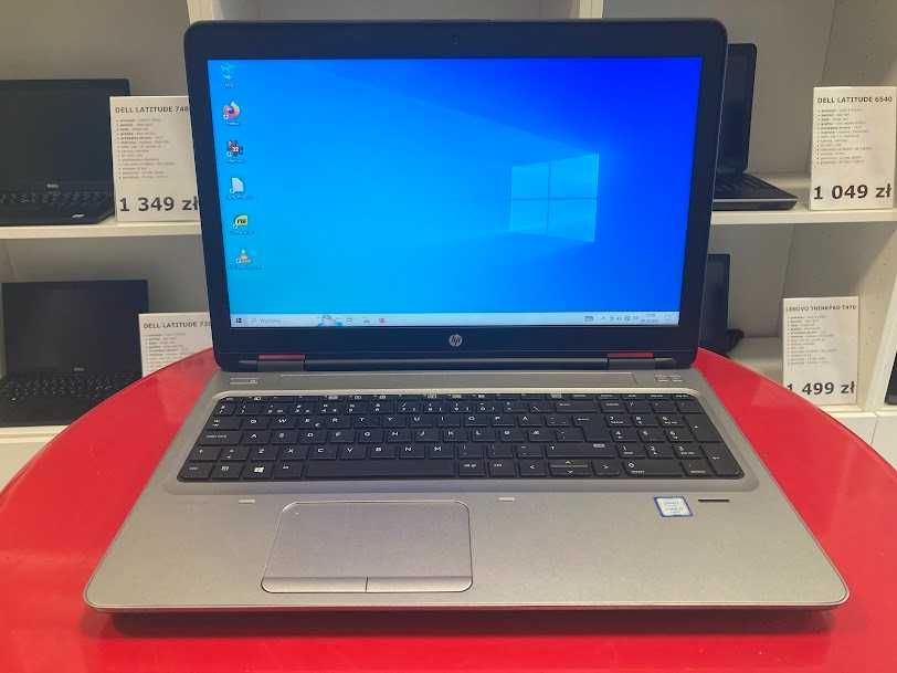 Laptop 15" HP ProBook 650 G2 i3 8GB 256SSD Win10 GW12 FV23% RATY