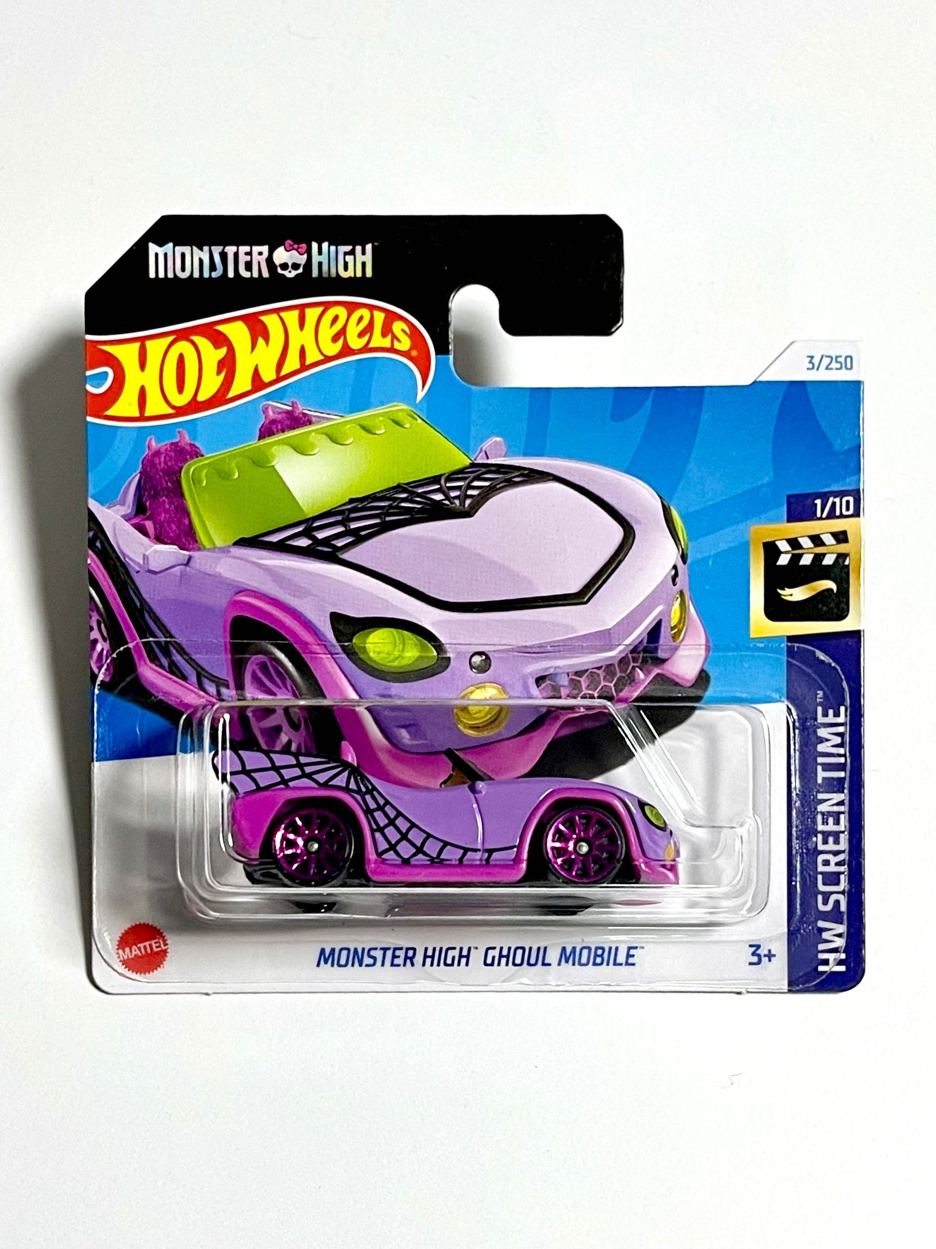 Hot Wheels MONSTER HIGH Ghoul Mobile, hotwheels, matchbox SUPER CENA