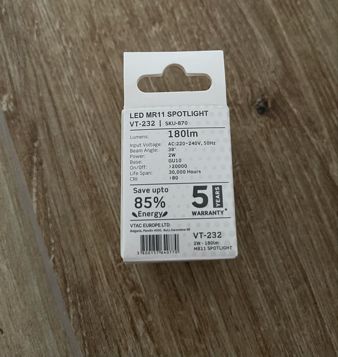 Żarówka Samsung led GU10