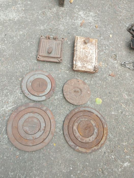 Продам двері і кільця для плити