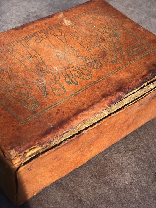 Шкатулка кожанная ссср