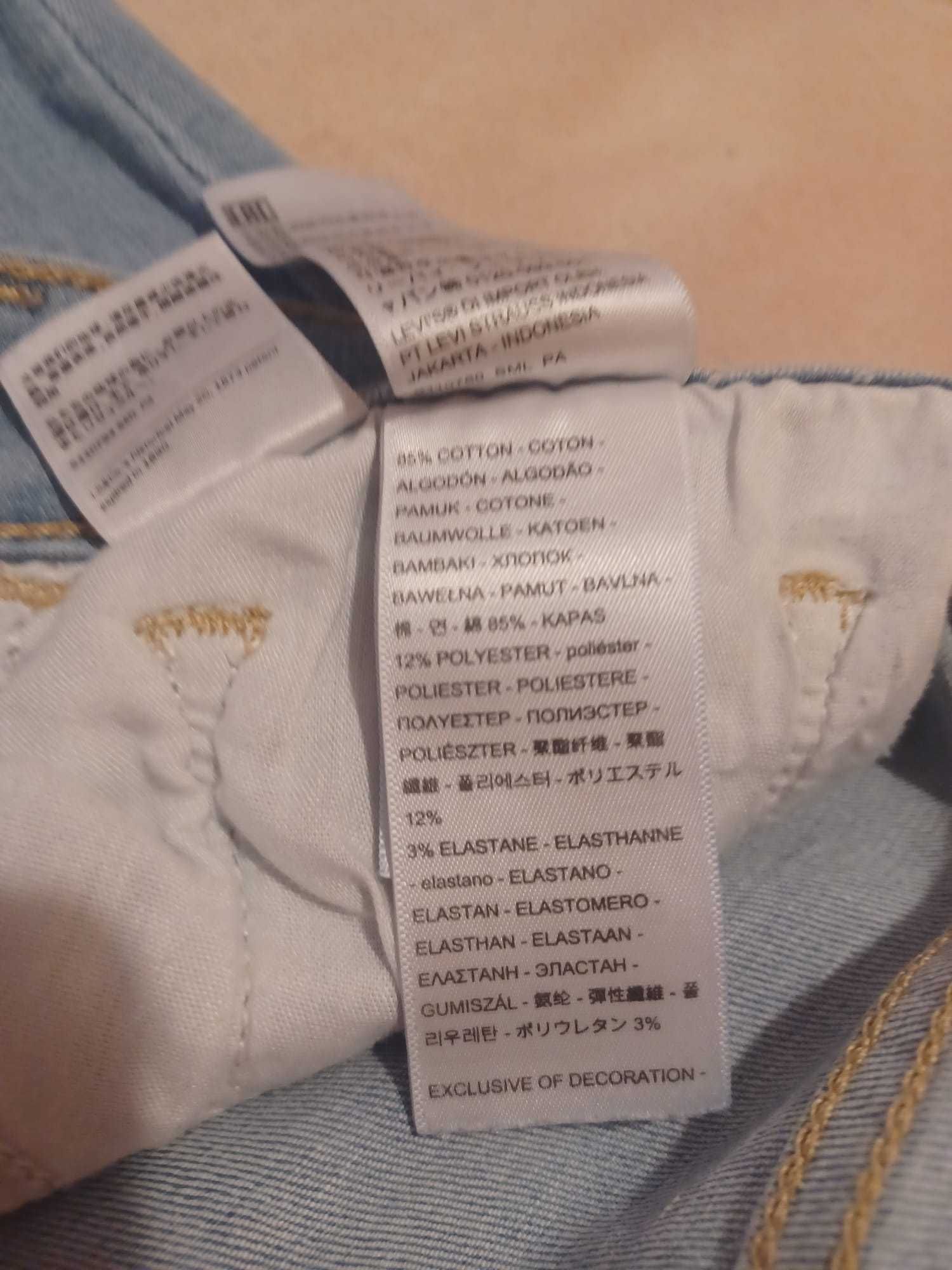 Calças Levi's 710 Super Skinny
