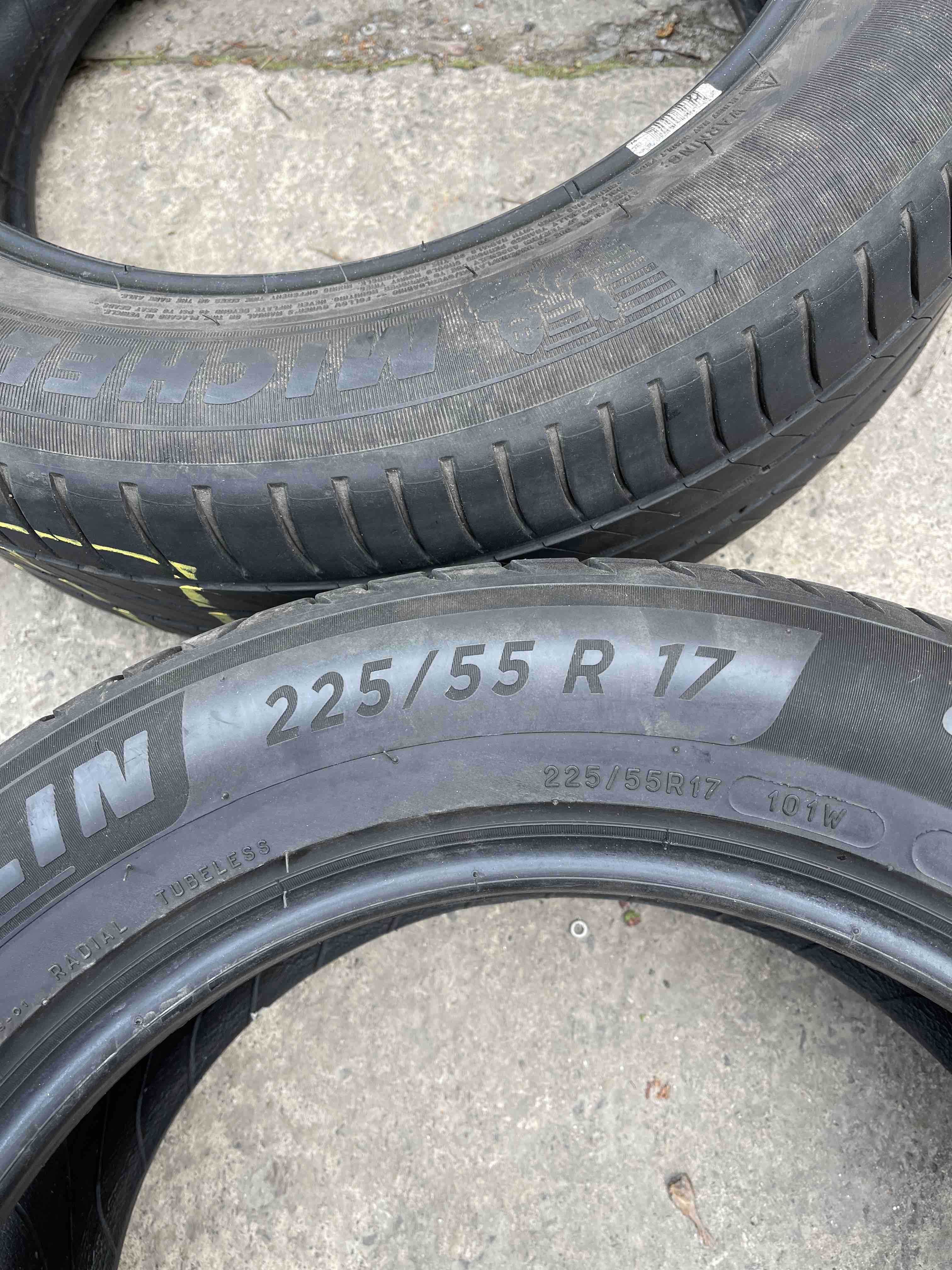 Літня Резина Шини Michelin 225/55 R17