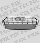 Решітка радіатора AUDI Q5 (FY), 10.2016 - 10.2020 з парк. отв.