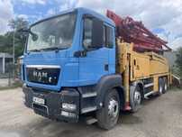 MAN TGS 35.440 PUTZMEISTER 42/5 pompa do betonu