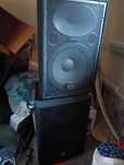 Głosniki + Powermixer + Kontroler. Wharfedale PRO Soundcrafft Numark