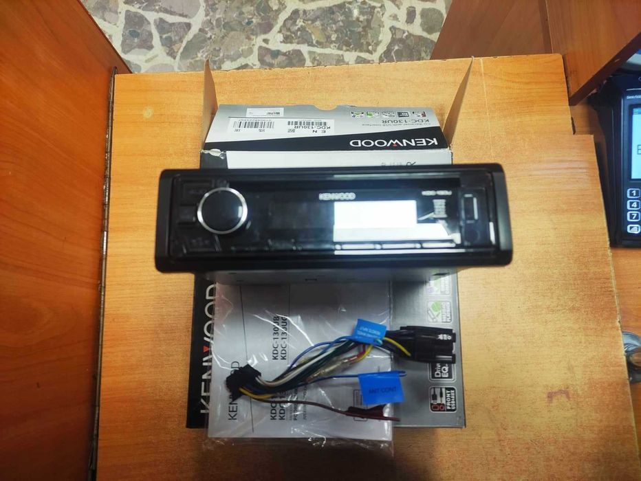 Radio samochodowe Kenwood KDC-130UR CD z Rds Gwarancja do 17.02.2026!