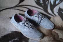 Toms- 37 р.-обалденные стильные легкие фирм. мокасины