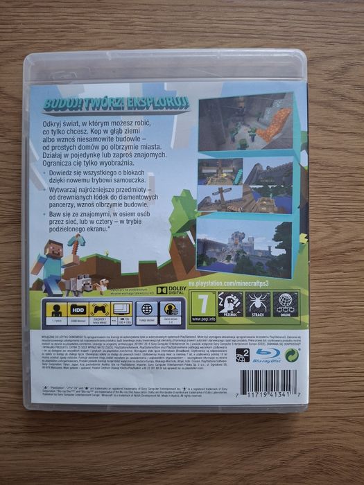 Minecraft PL PS3 po polsku