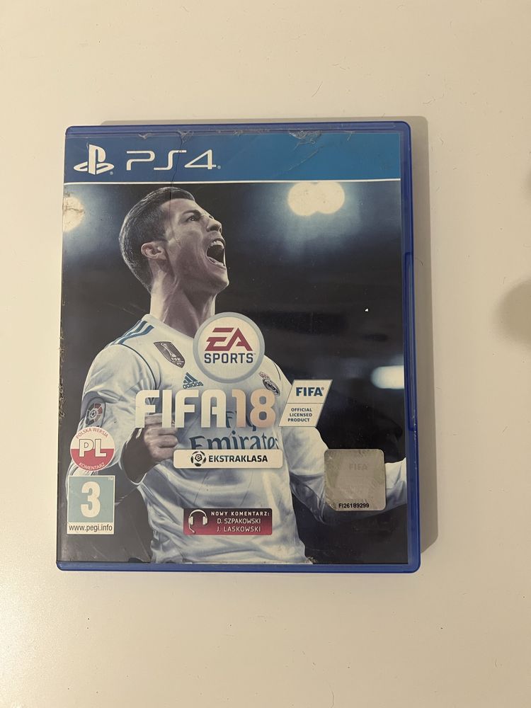 Gra Fifa18 na Playstation 4