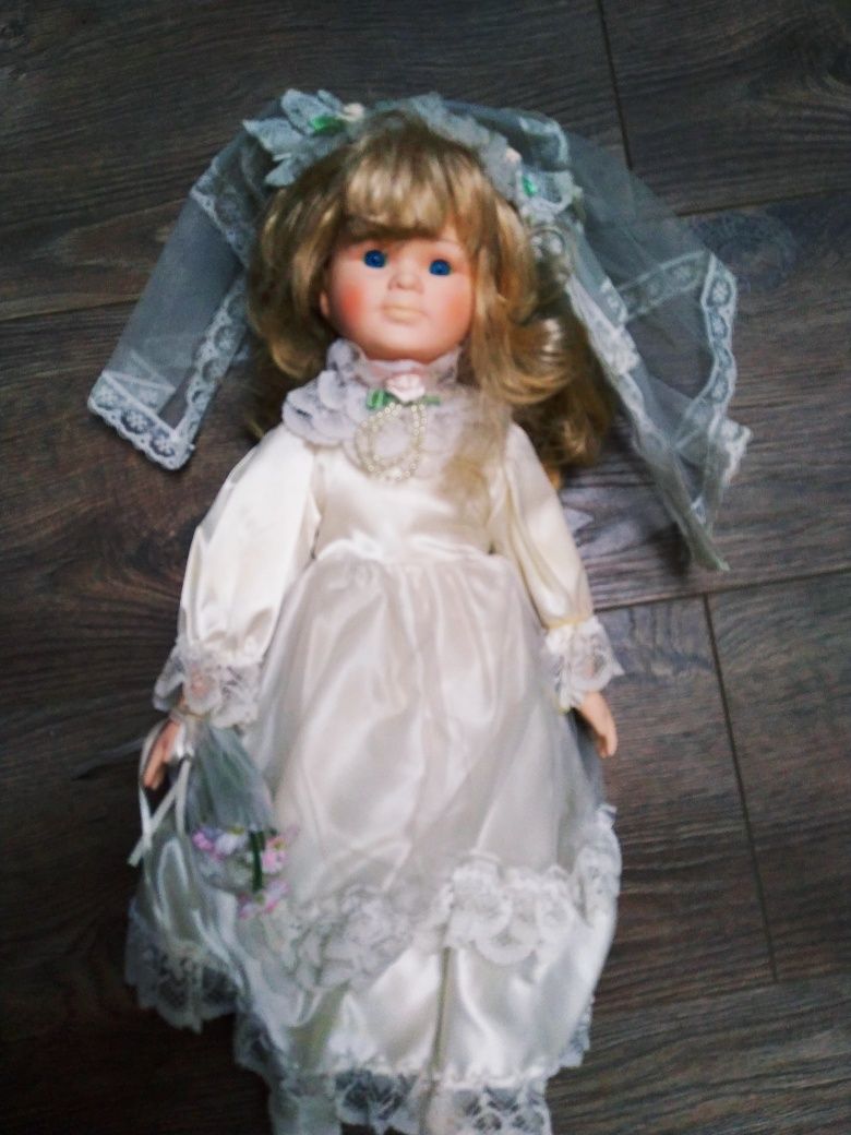Кукла свадебная,  винтажная