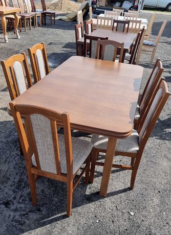 Zestawy stół  + 6 krzeseł