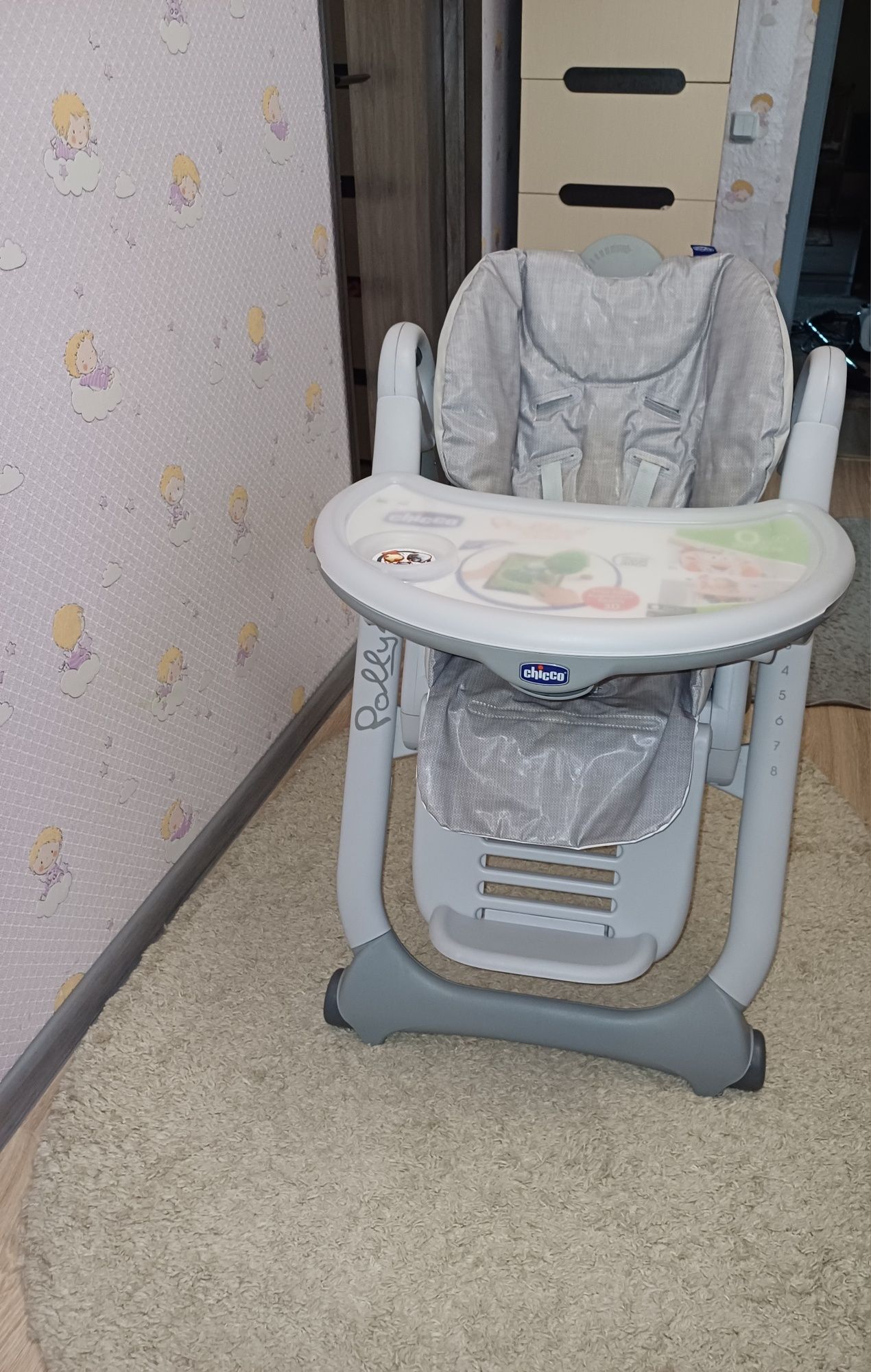 Продам стульчик для кормления Chicco  Polly 2 start