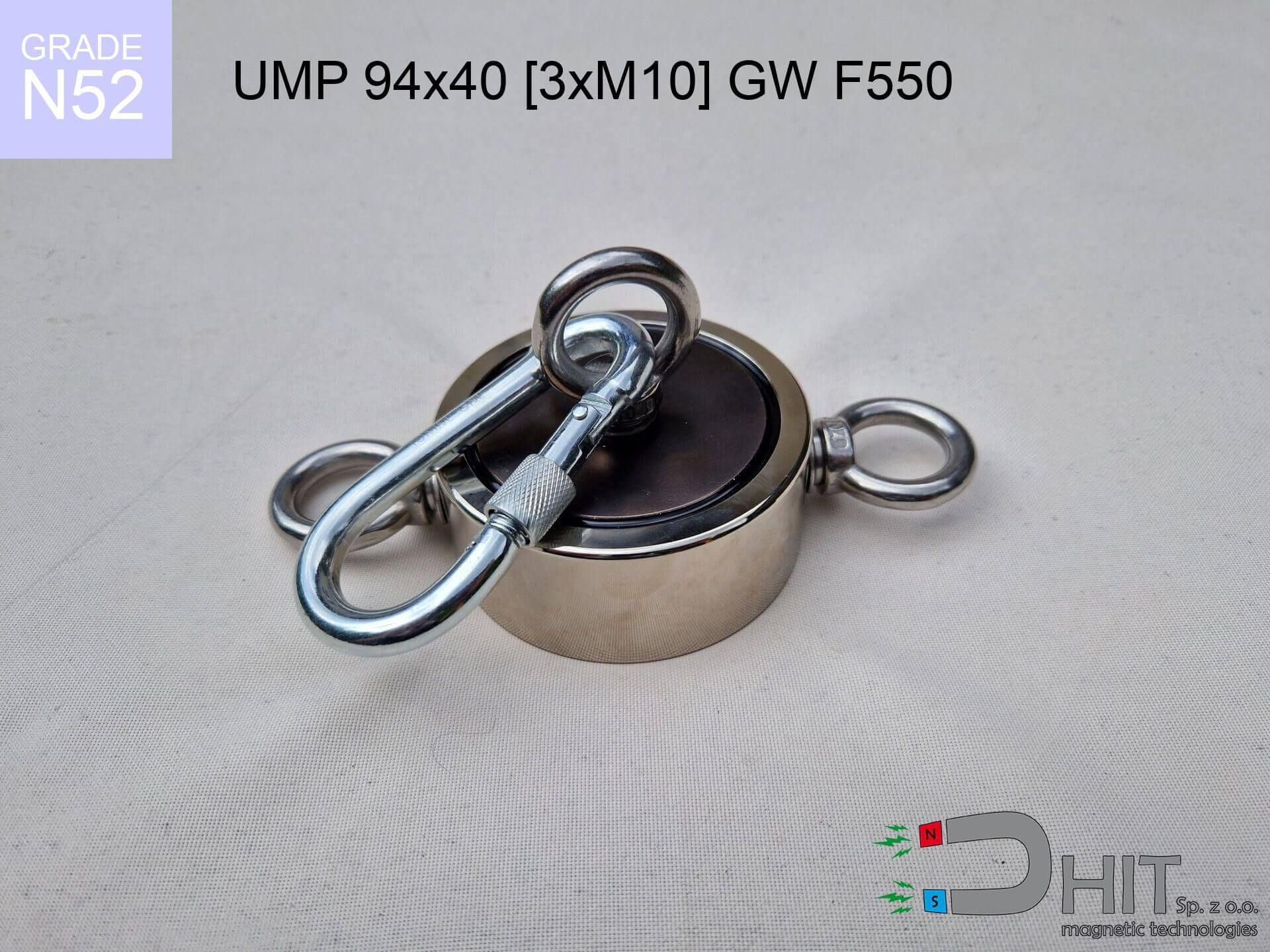 Magnes do poszukiwań F550 GOLD - 550kg super mocny, producent