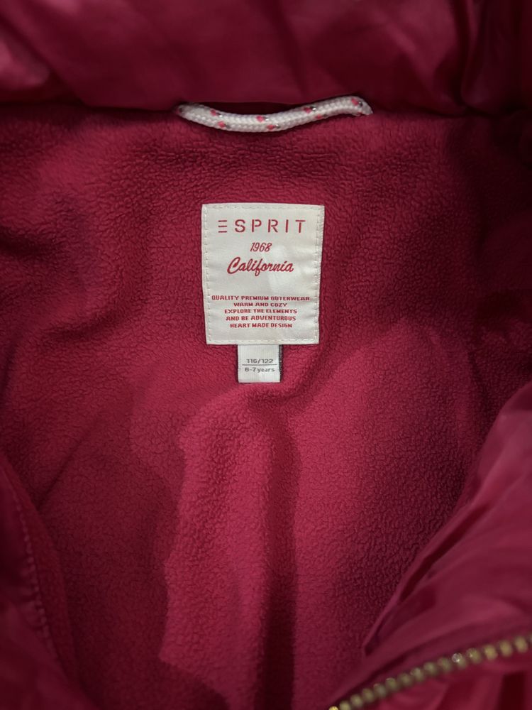 Casaco rosa quentinho da Marca Esprit
