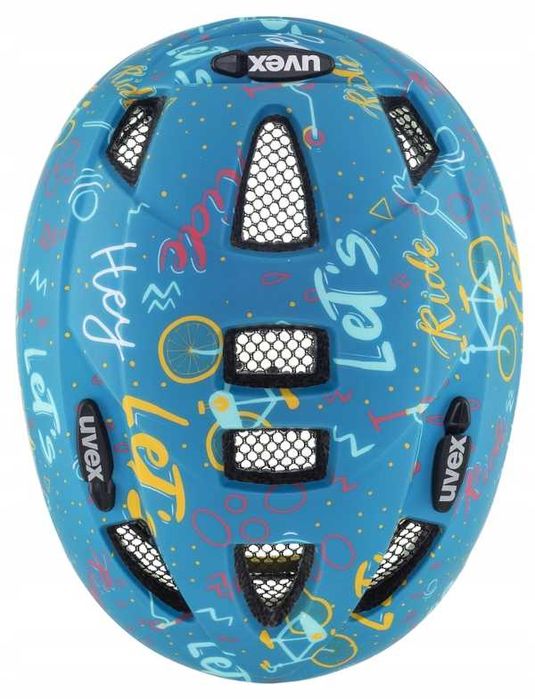 Kask Rowerowy dla Dzieci Uvex Kid 2 CC r. 46-52 cm Let's Ride