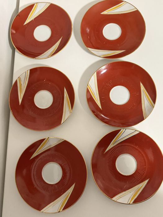 Ćmielów czerwony serwis