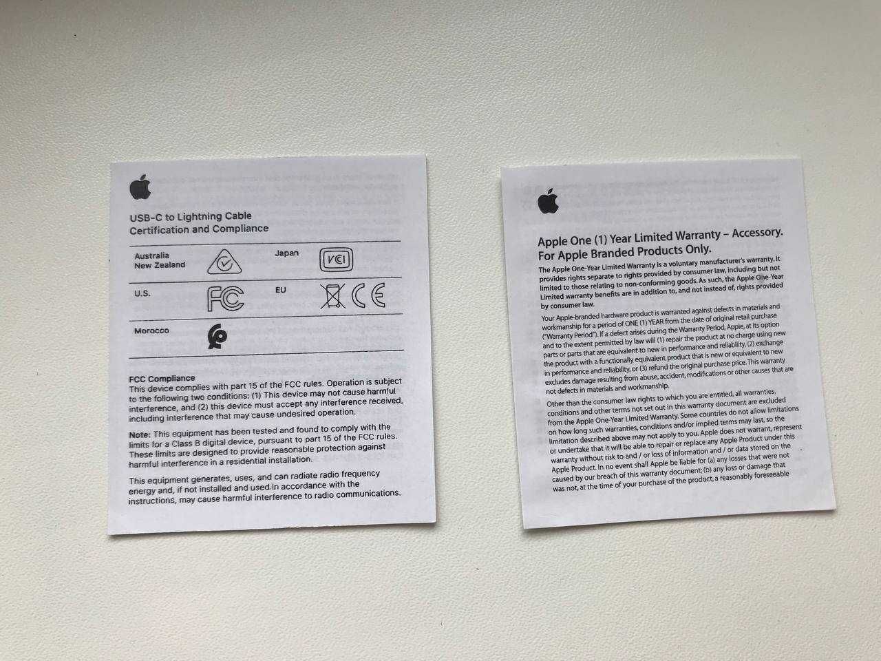 Кабель USB-C to lightning 2m