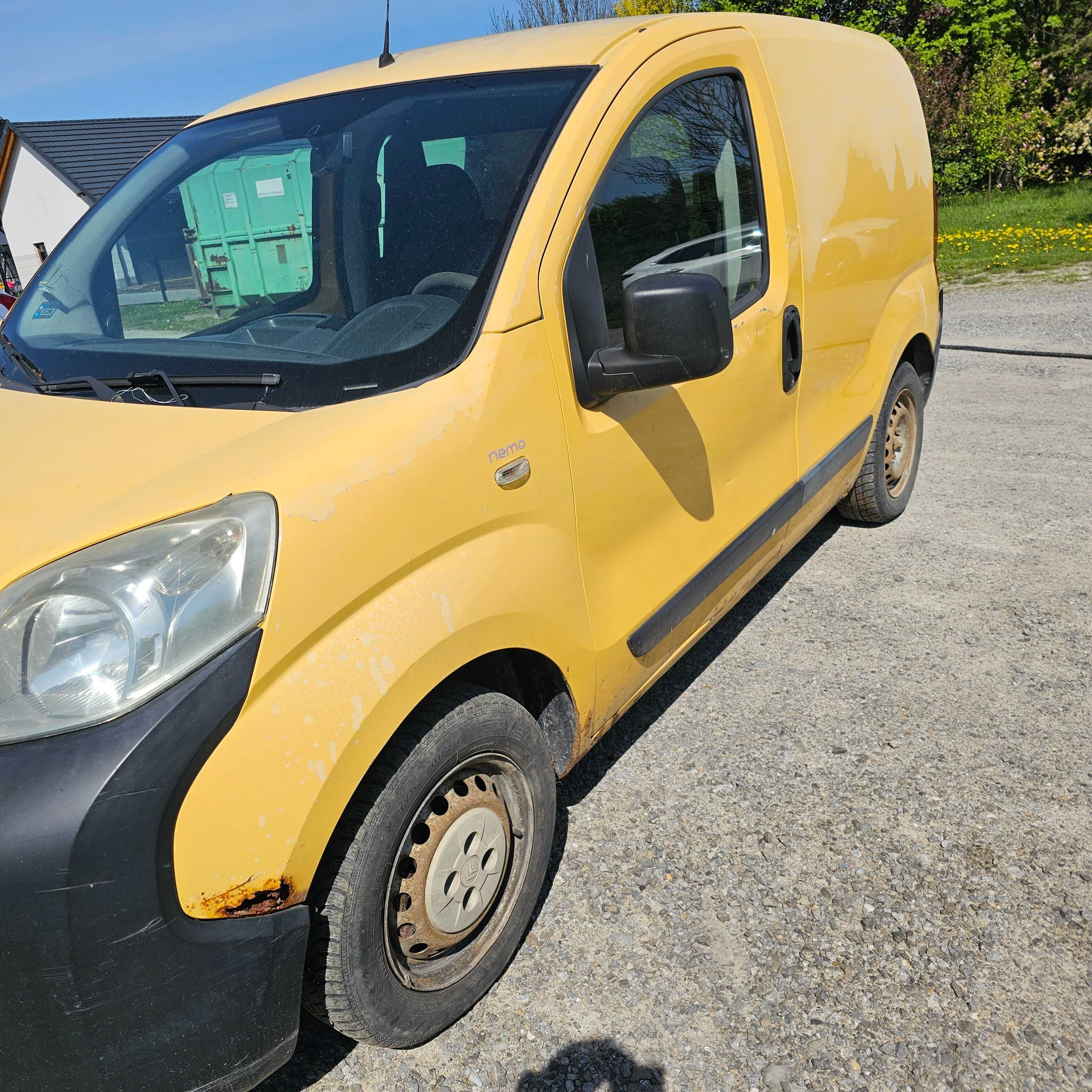 Citroen NEMO 1,4 HDI. Ubezpieczenie do 05,2026