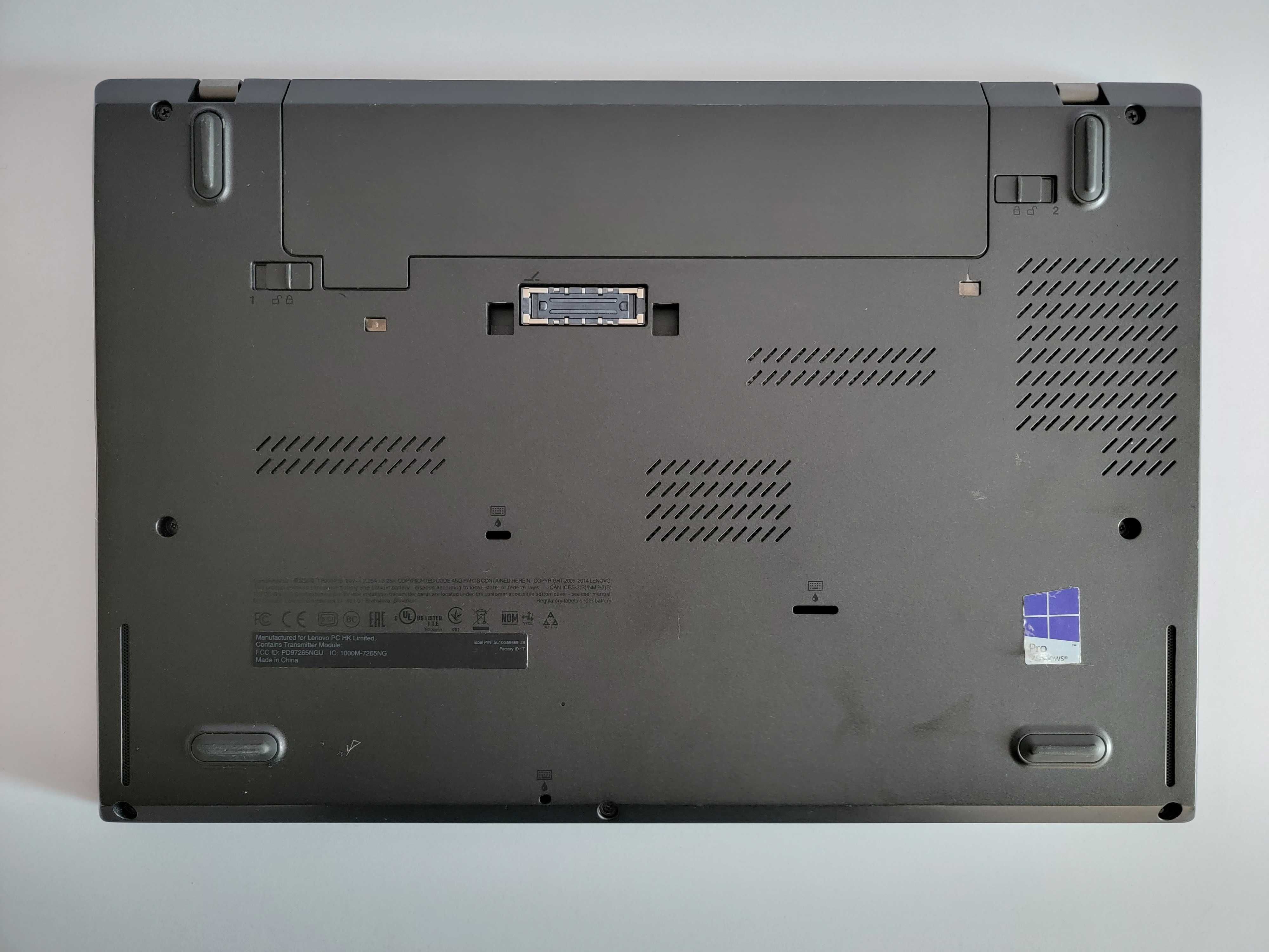 Ноутбук Lenovo ThinkPad T450s, FHD IPS, i5 - 5300U, RAM-8GB, SSD-240GB
