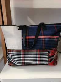 Torebka typu shopper w krate