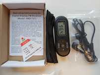 Mini radio kieszonkowe FM HanRongDa hrd 727 cyfrowe DSP wysoka czułość