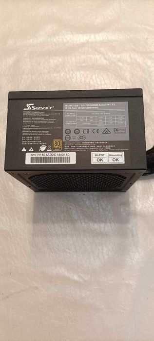 Fonte de Alimentação – Seasonic SS-520GB 520W 80+ Bronze