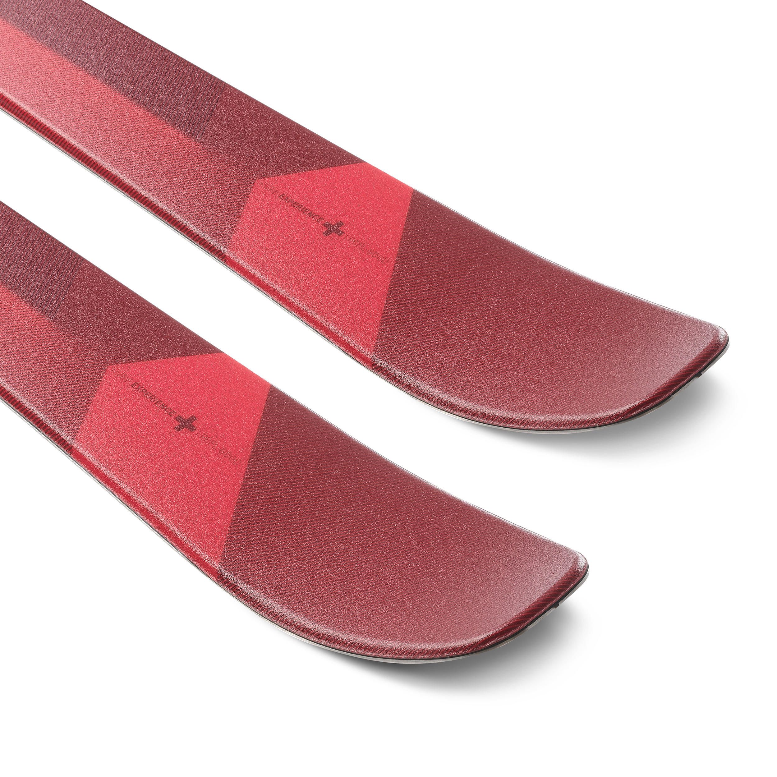 SKIS DE PISTA HOMEM COM FIXAÇÃO - CROSS 150+ - VERMELHO E