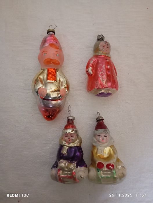 Ёлочные игрушки СССР