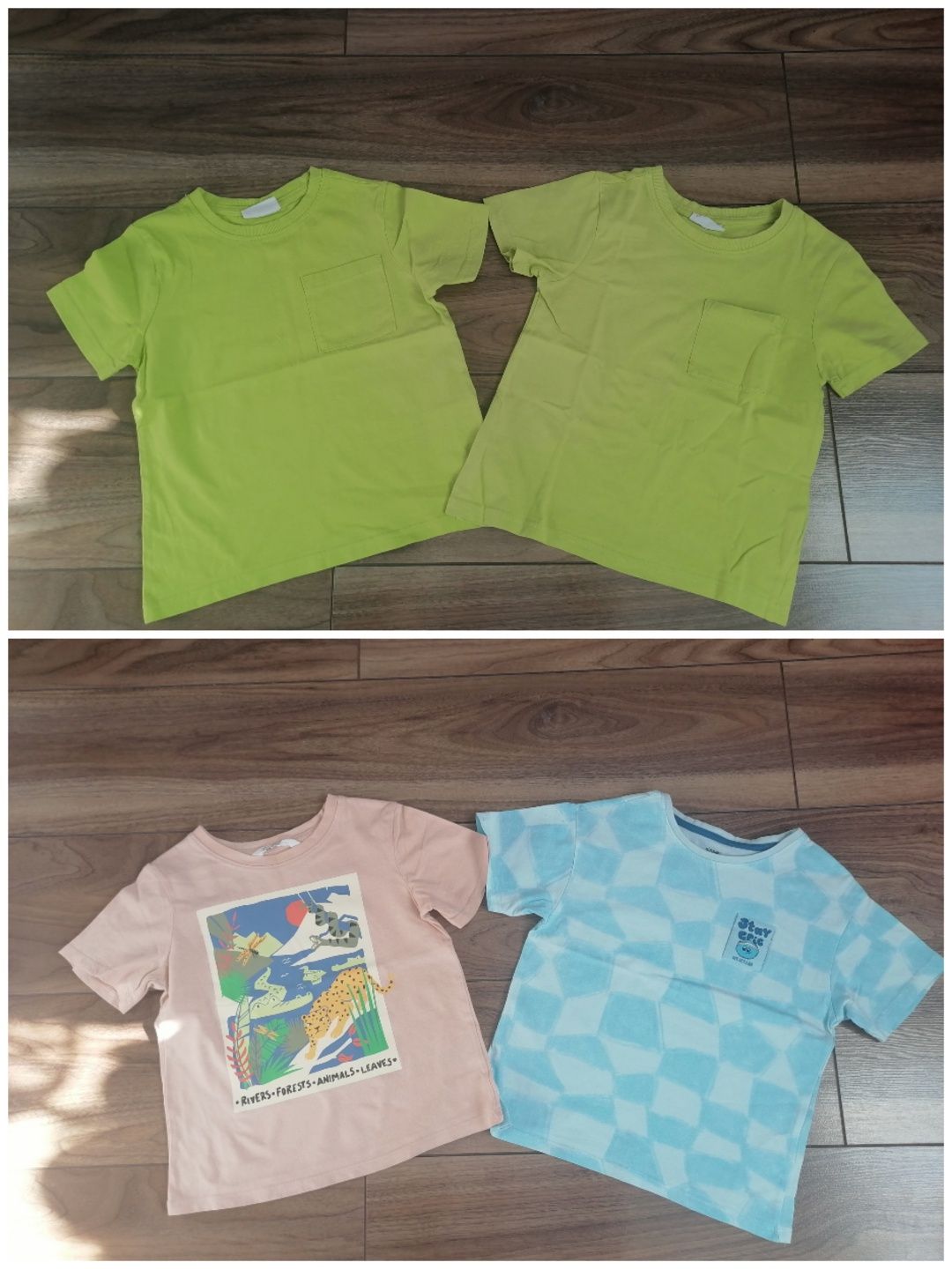 Zestaw na lato dla chłopca (19sztuk)r. 116 Smyk Coccodrillo H&M