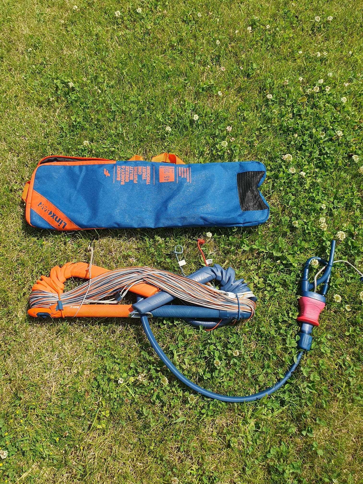 latawiec f-one 8m XV zakupiony w 2023 z barem 38-45 cm jak nowy