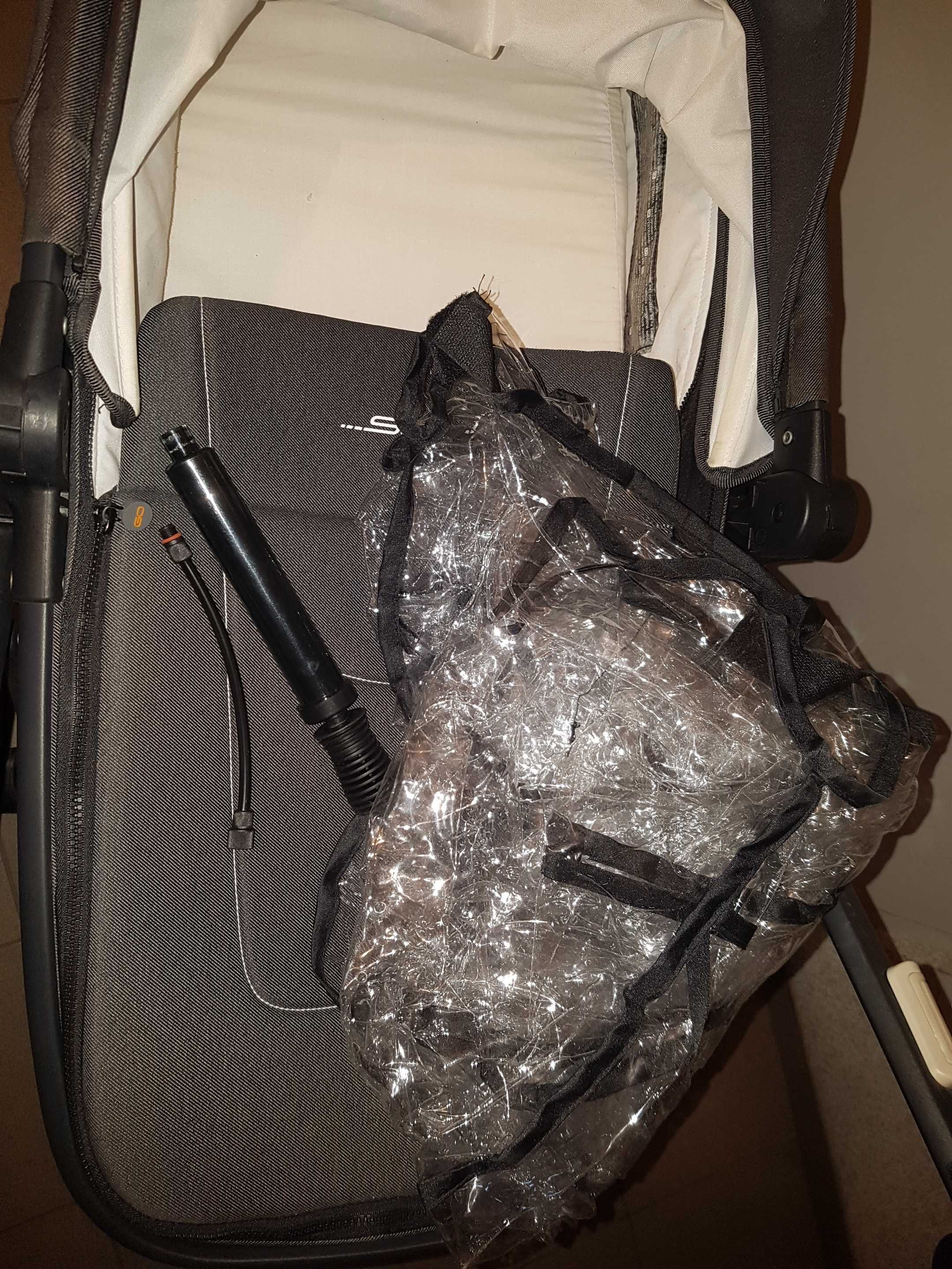 Wózek Easy Go Soul 2w1 plus adaptery do fotelików Cybex, Maxi Cosi itp